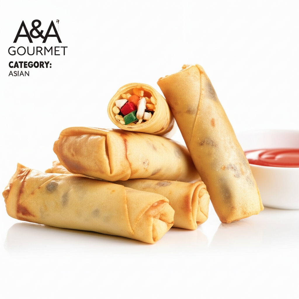 Mini Chicken Spring Rolls