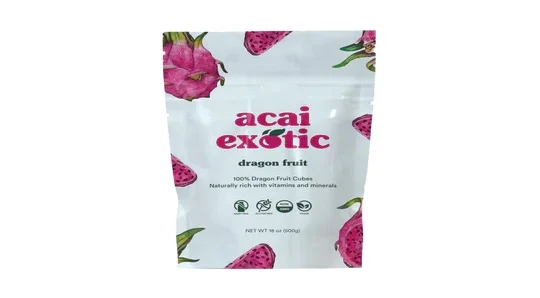 Diced Dragon Fruit