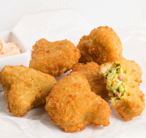 Breaded Broccoli And Cheese Poppers