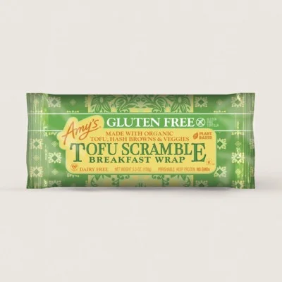 Gluten Free Tofu Breakfast Wrap