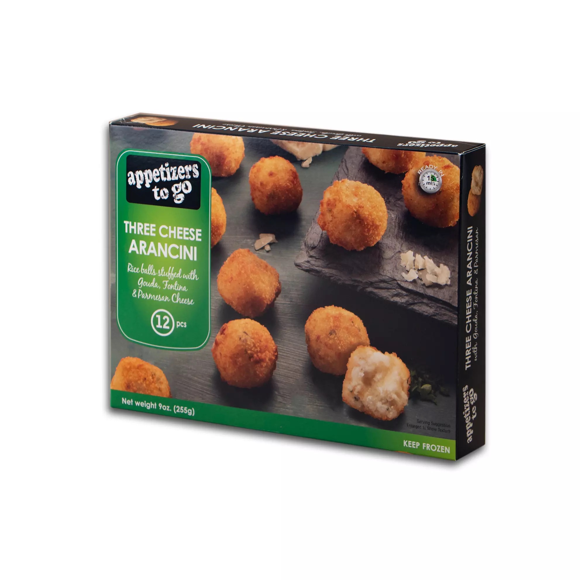 Retail Three Cheese Arancini Bites