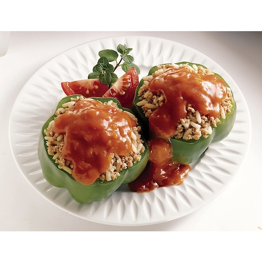 Stuffed Peppers With Sauce