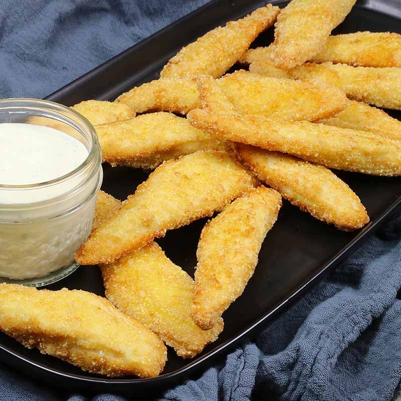 Fully Cooked Gluten Free Breaded Chicken Strips