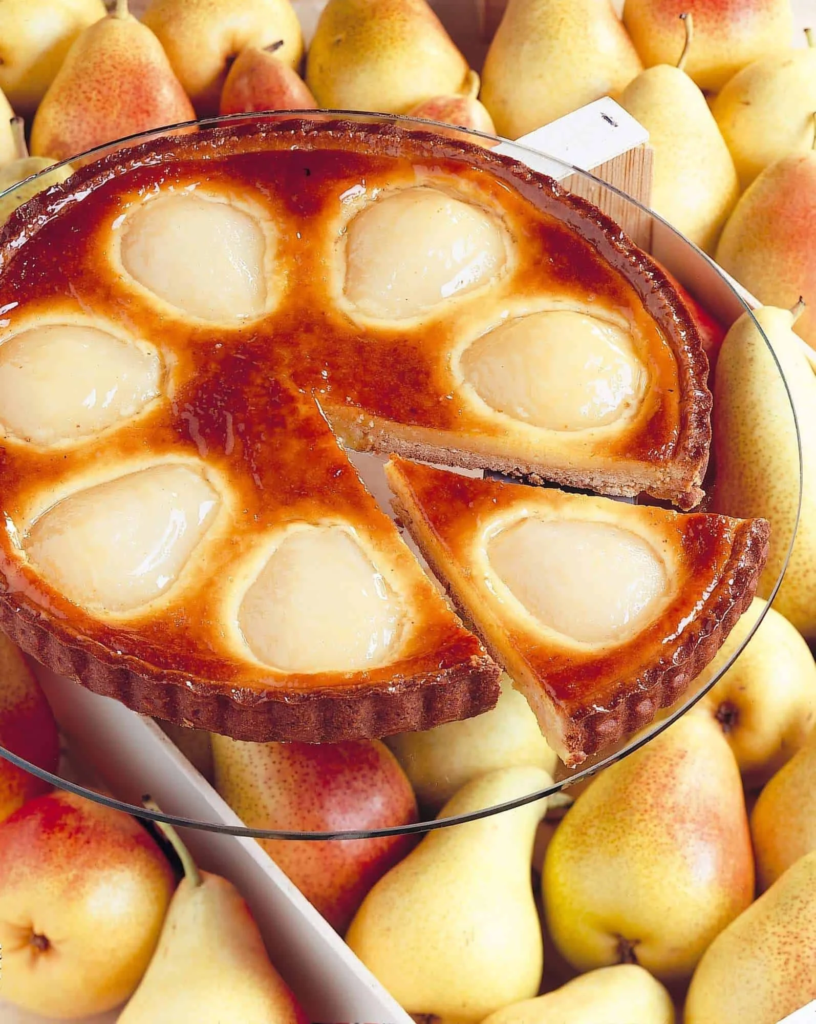 Whole Pear Tart