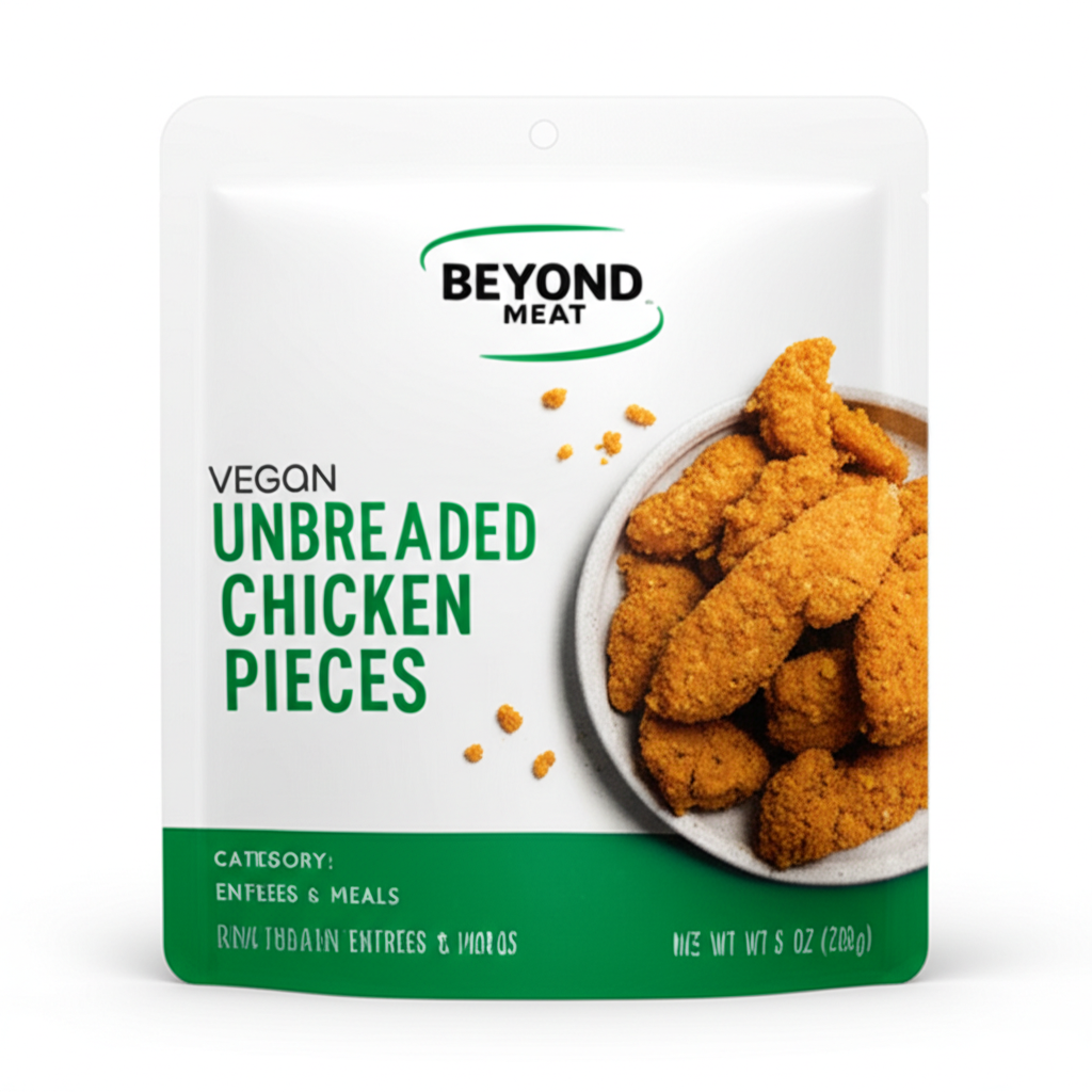 Vegan Unbreaded Chicken Pieces