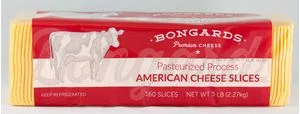 White American Cheese Slices