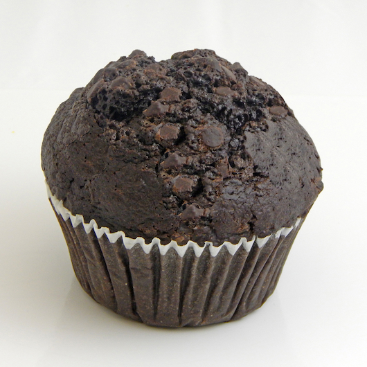 Choc Filled Dbl Chocolate Muffin