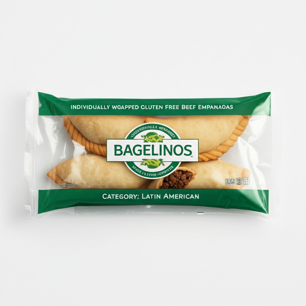 Individually Wrapped Gluten Free Beef Empanadas