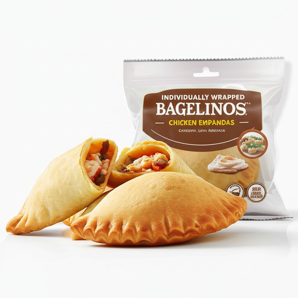 Individually Wrapped Gluten Free Chicken Empanadas