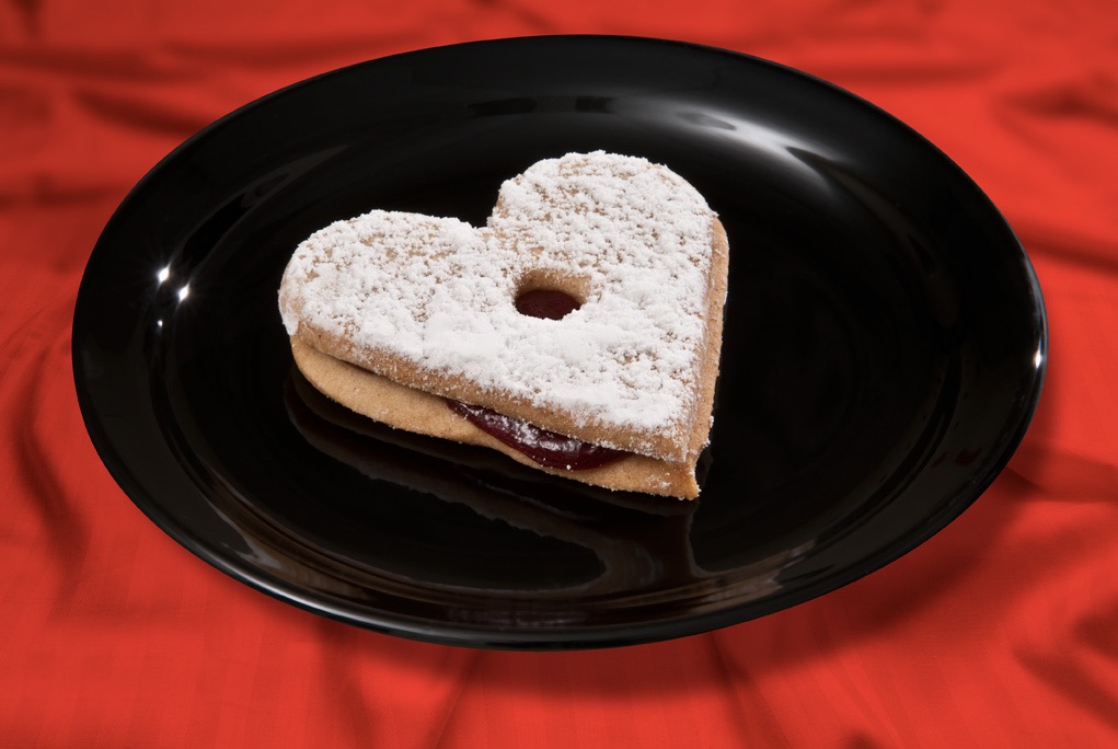 Heart Shape Linzer Cookie