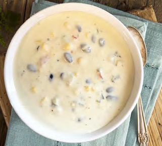 Southwest Corn Chowder With Bacon