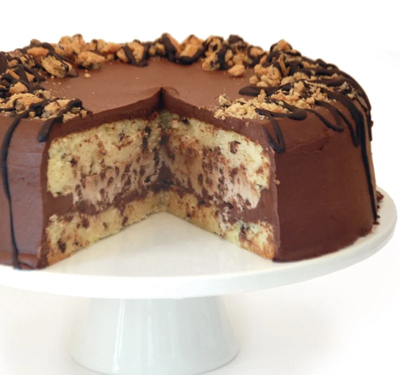 Cookie Dough Layer Cake