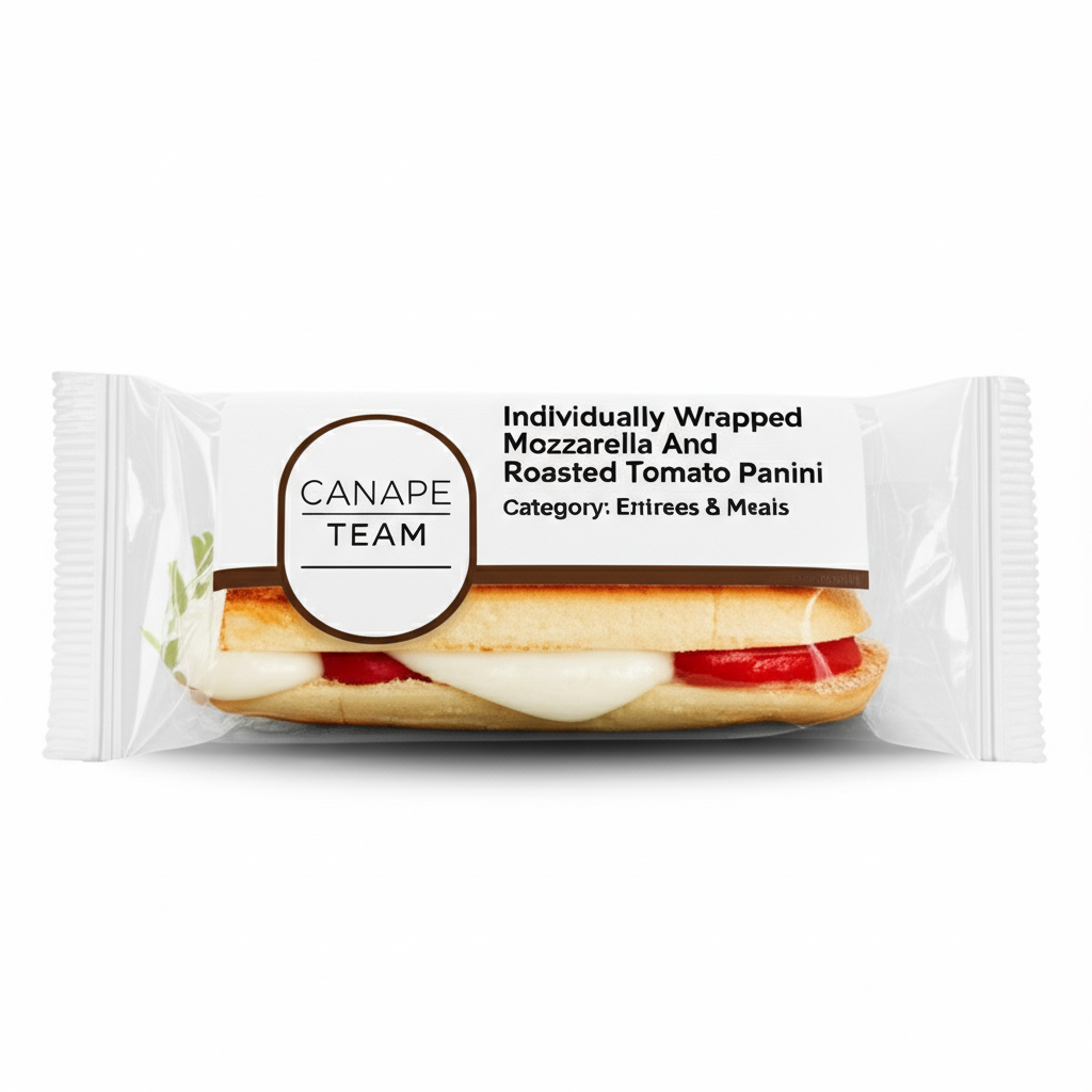 Individually Wrapped Mozzarella And Roasted Tomato Panini