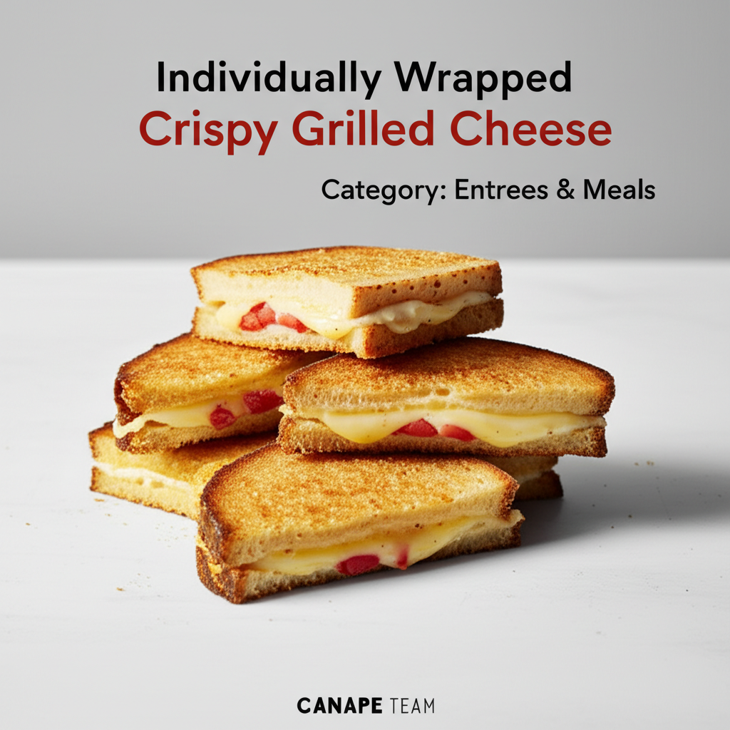 Individually Wrapped Crispy Grilled Cheese