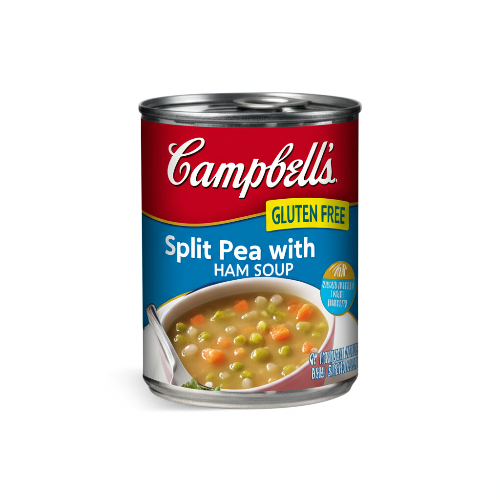 Gluten Free Split Pea With Ham Soup