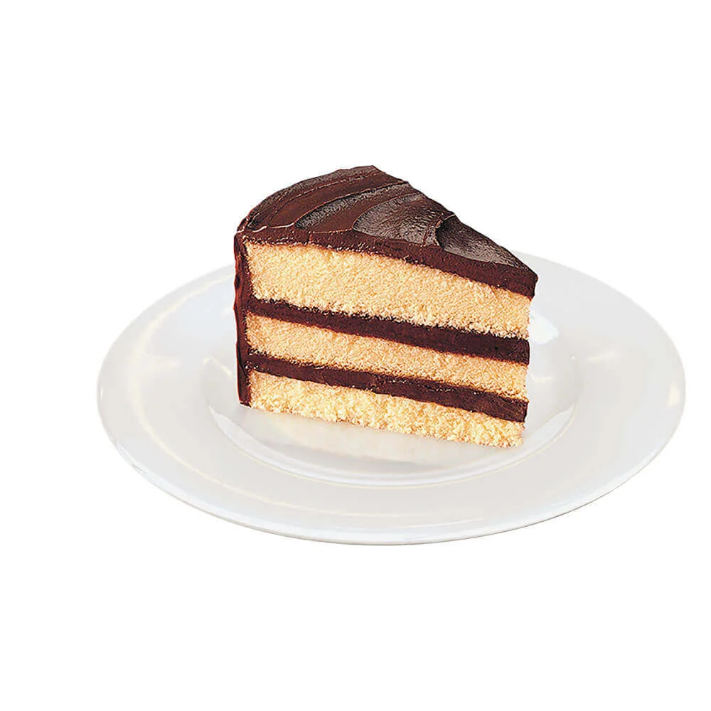 Yellow Layer Cake With Choc Icing