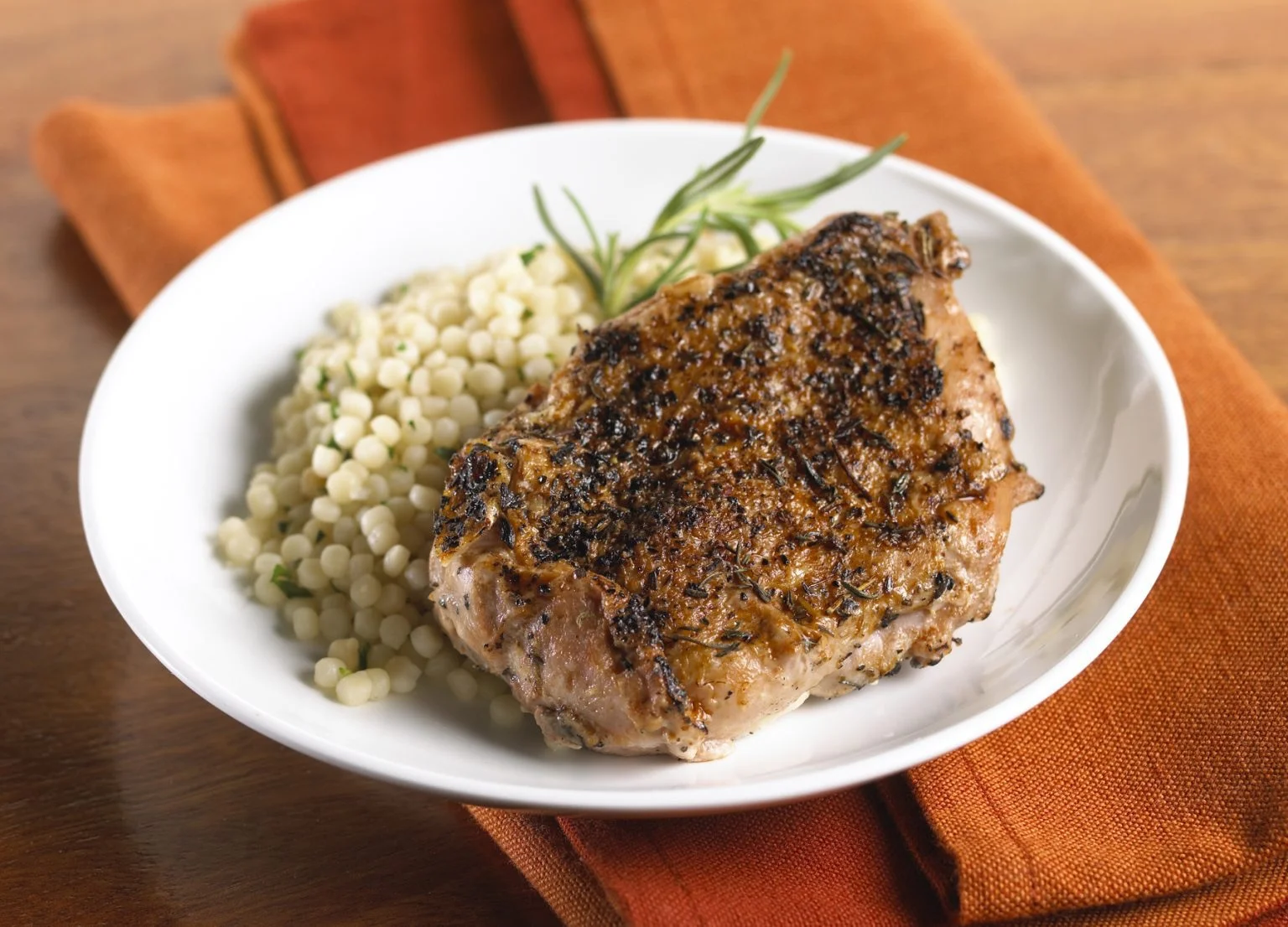 Seared Chicken With Herbs
