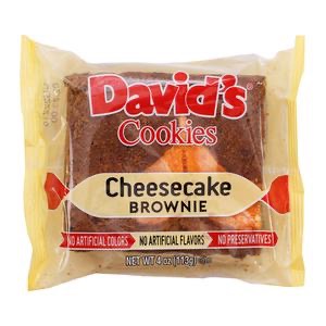 Individually Wrapped Cheesecake Brownie