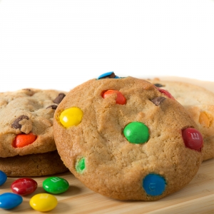 3oz M&m Cookie