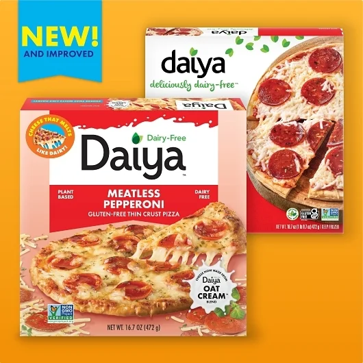 Meatless Pepperoni Pizza