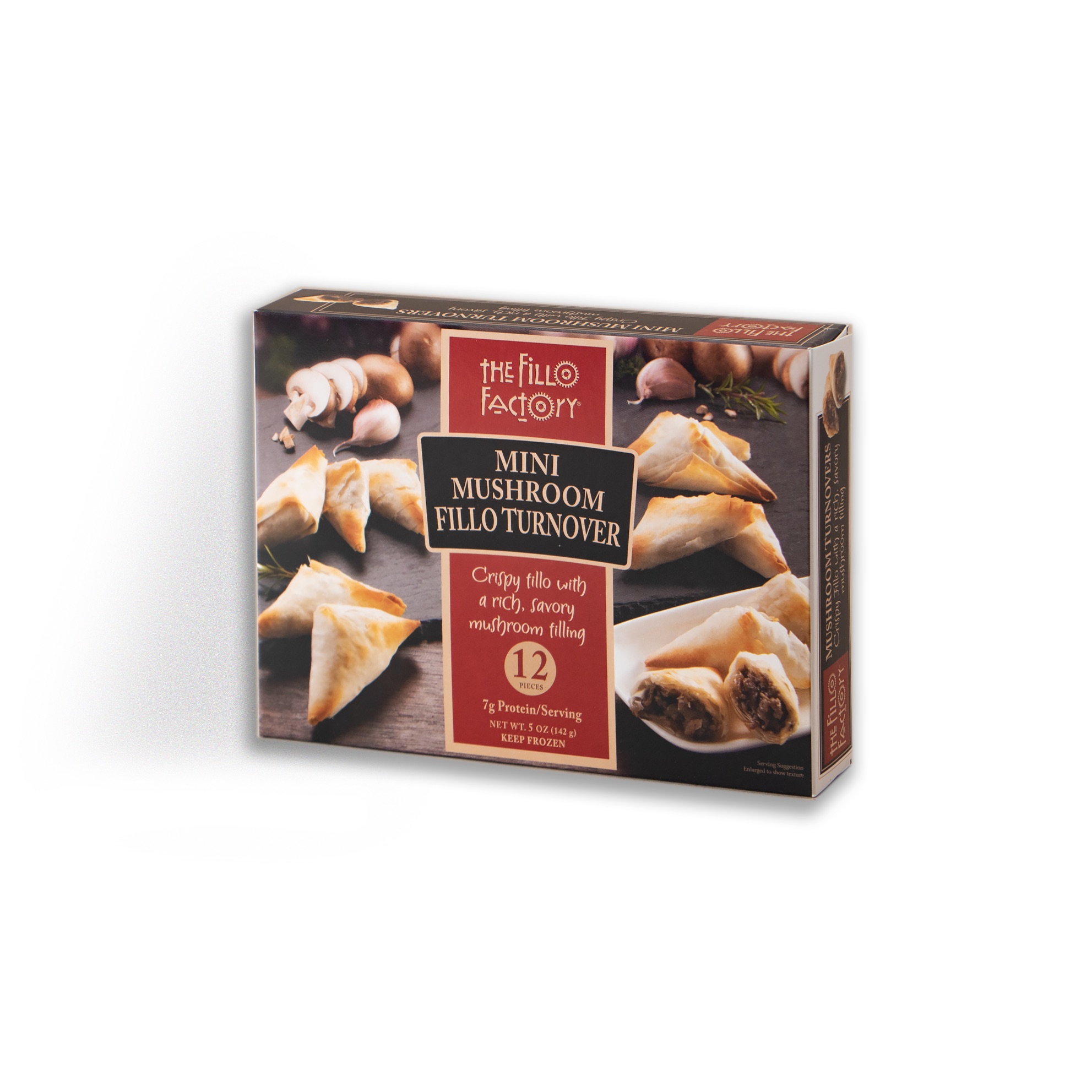 Mushroom Filo Turnover