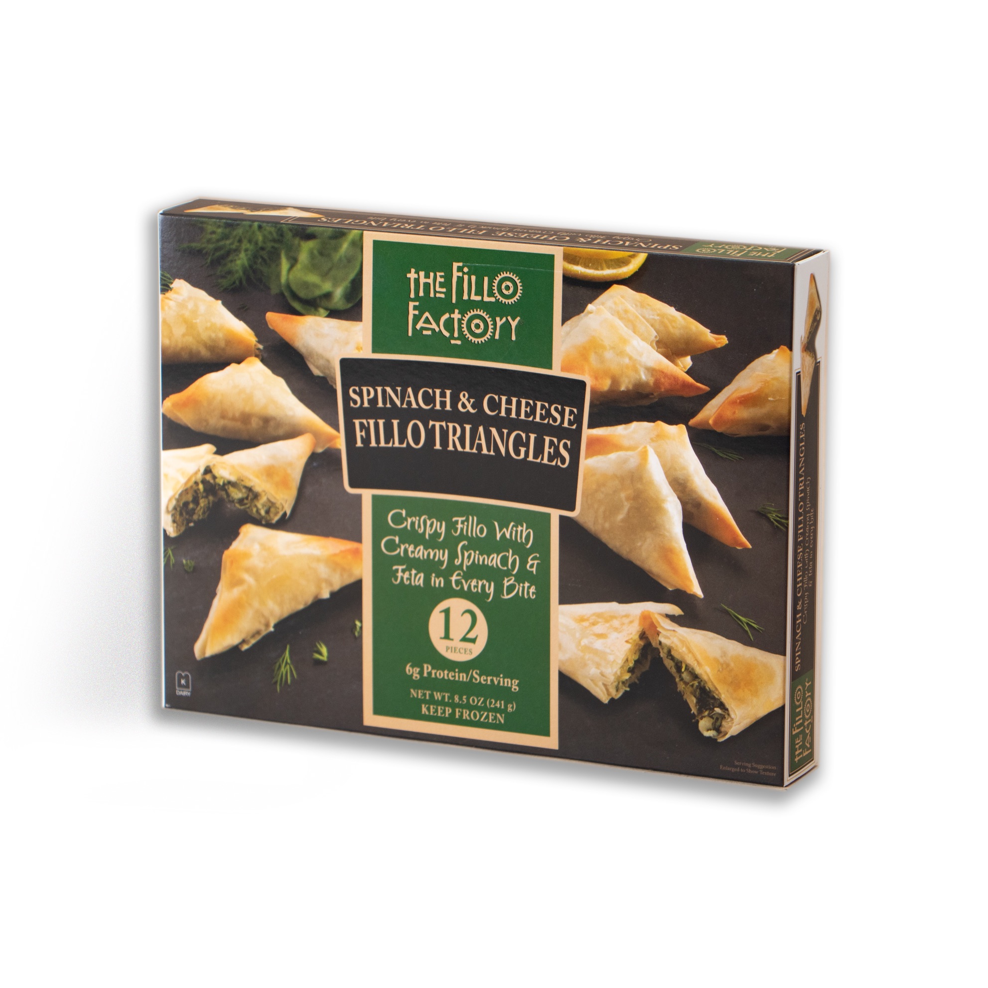 Spinach And Cheese Filo Mini