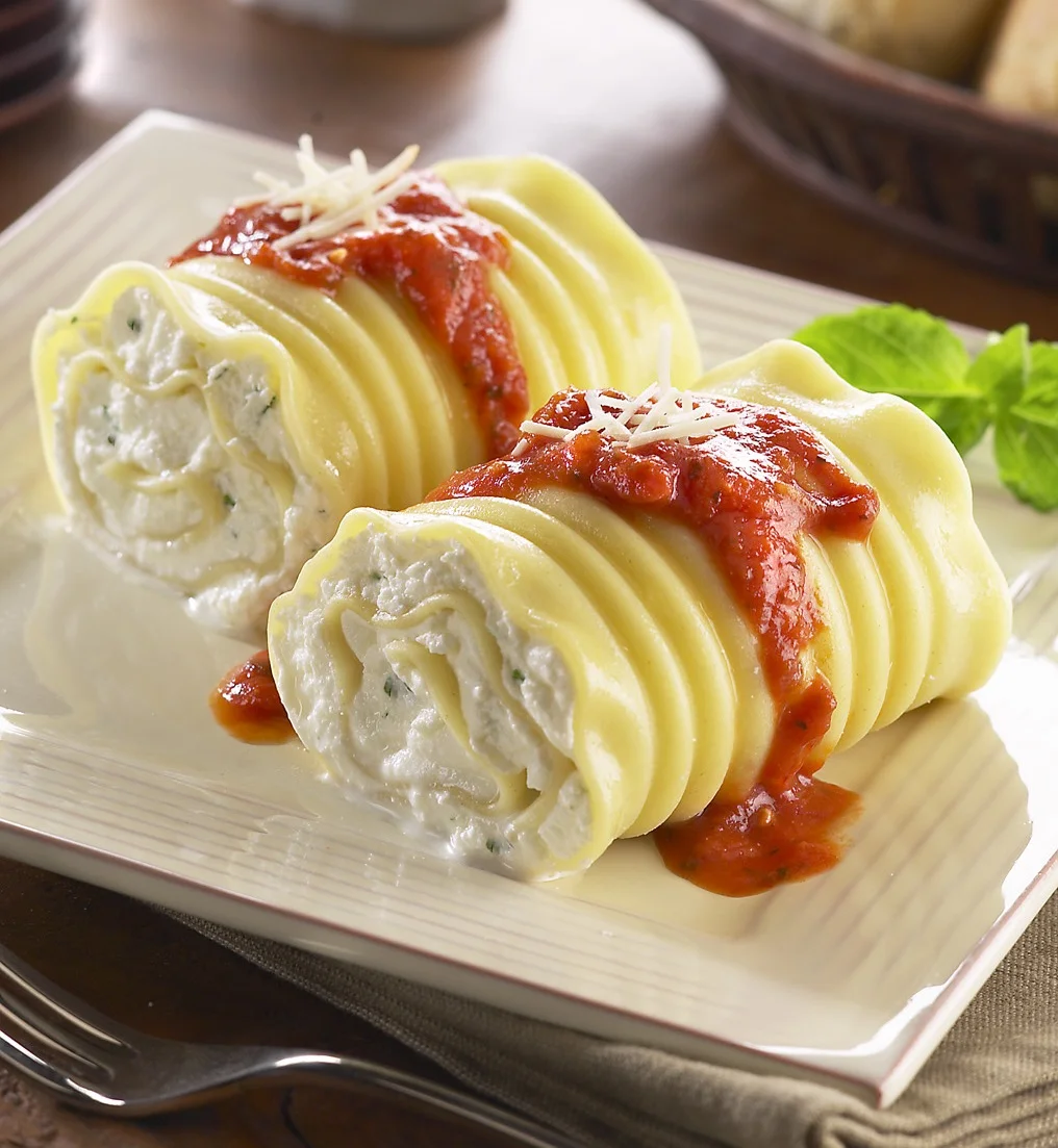 Cheese Lasagna Roll Up