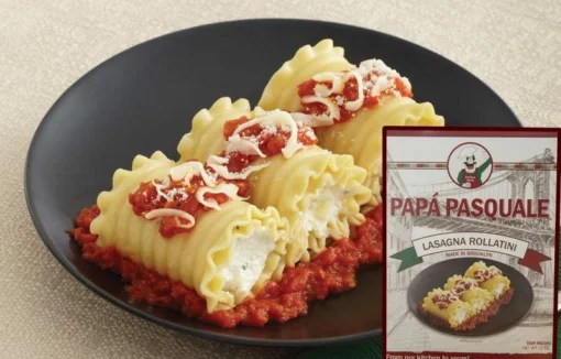 Vegetable Lasagna Roll Up