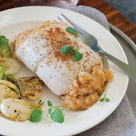 5oz Sole Stuffed With Scallops And Crab