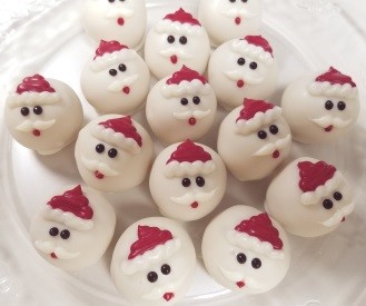 Santa Cake Truffles