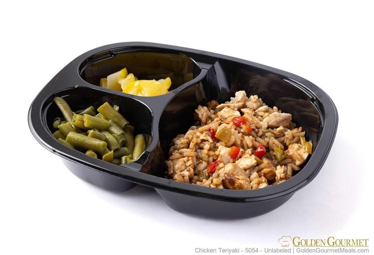 Chicken Teriyaki With Rice And Vegetables