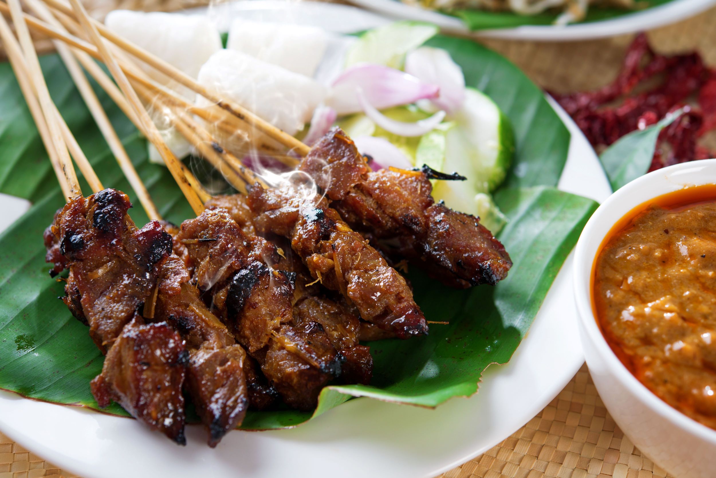 Plain Beef Satay