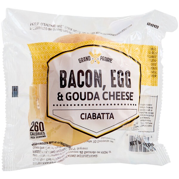 Bacon Egg And Cheese Ciabatta