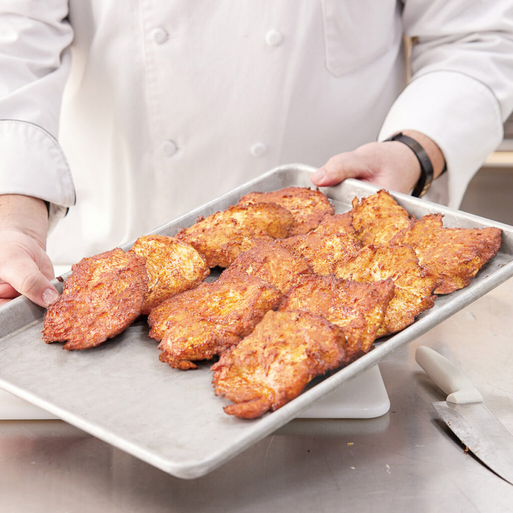 F/c 5oz Sous Vide Battered Chicken Breast