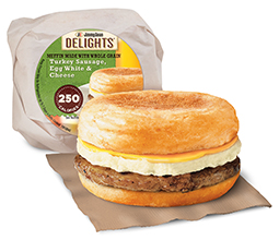 Turkey Sausage Egg And Cheese Muffin