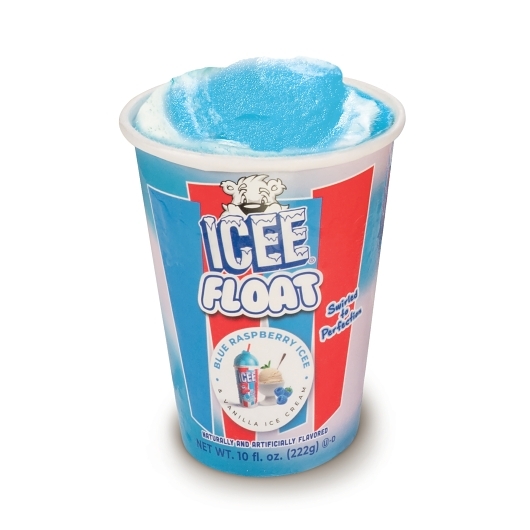 Blue Raspberry Icee Floats