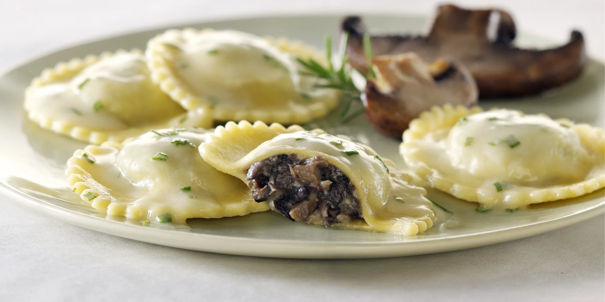 P/c Mushroom Ravioli