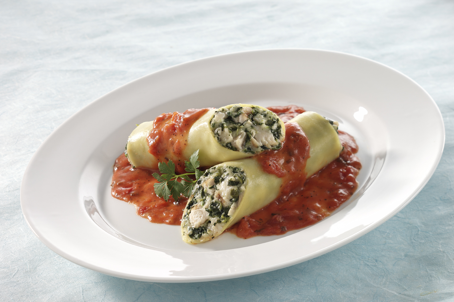Chicken Florentine Cannelloni