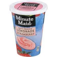 Strawberry Lemonade Ice Cup