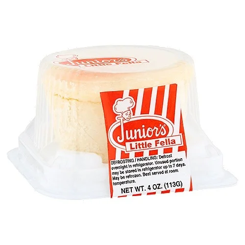 Individually Wrapped Plain Cheesecake