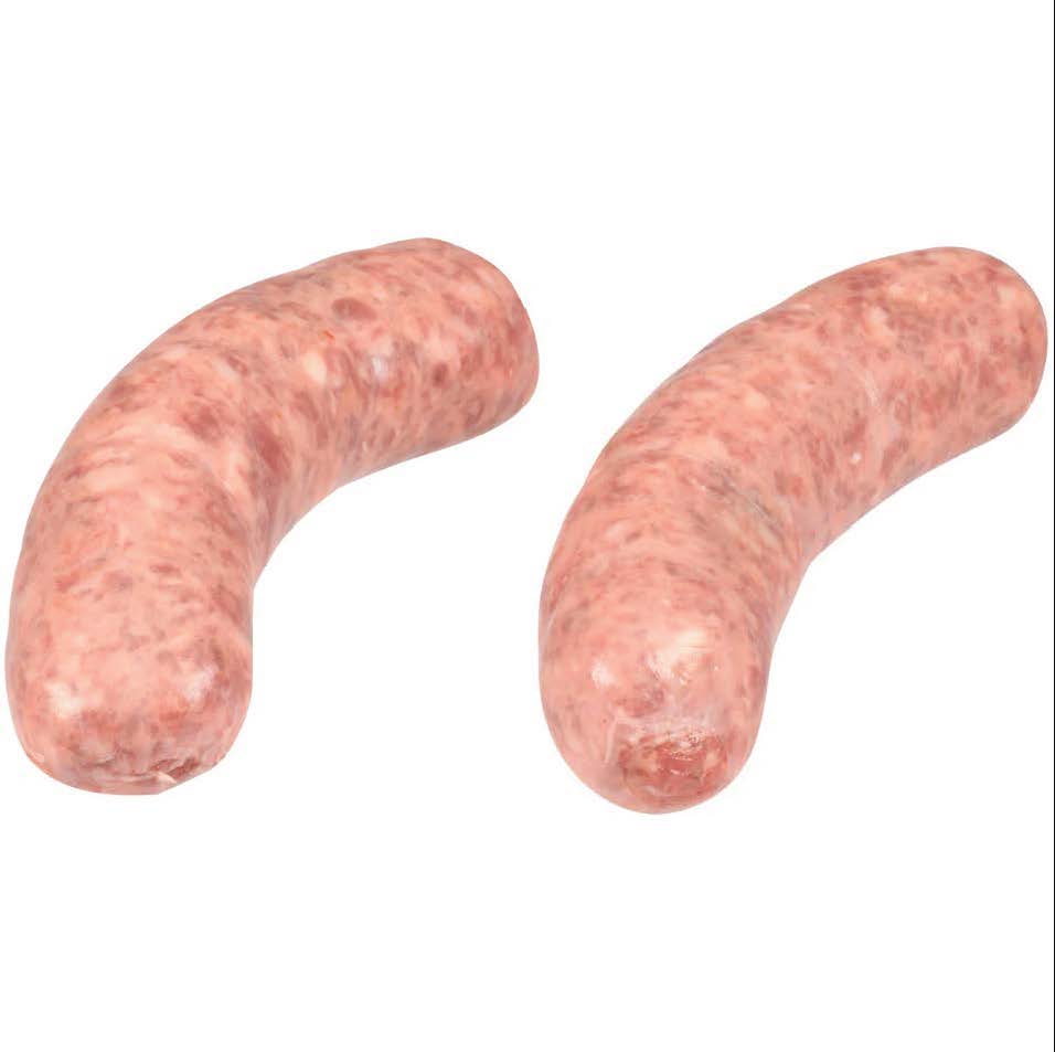 3oz Raw Bratwurst Links