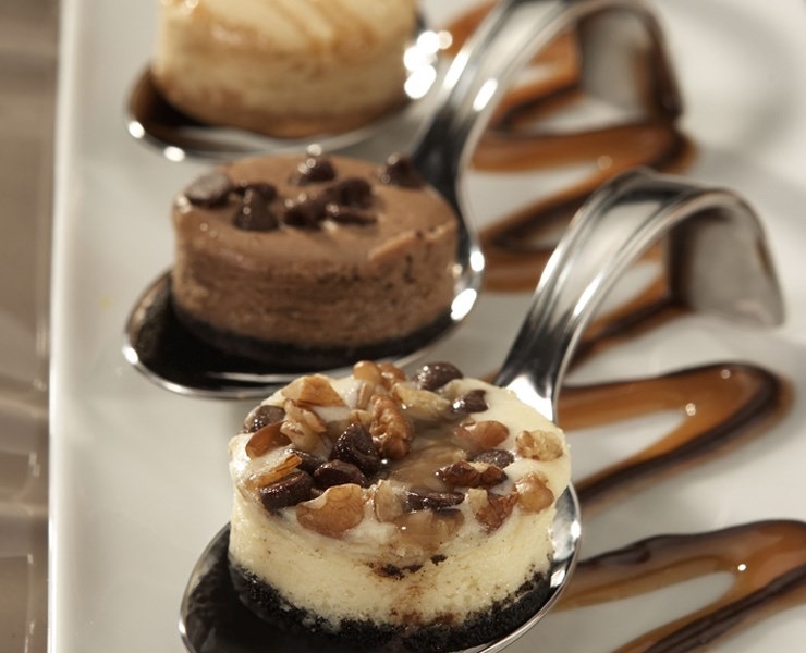 Mini Chocolate Cheesecake Bites