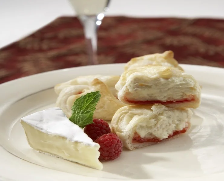 Brie En Croute With Rasp