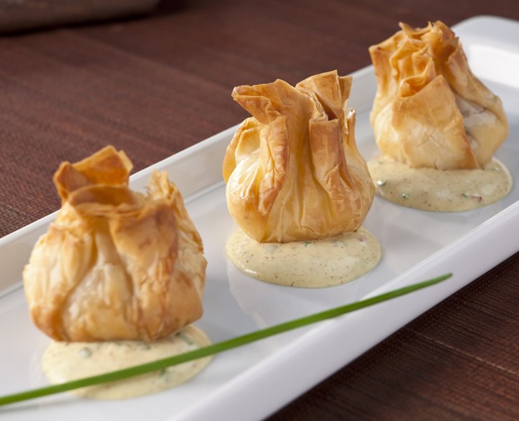 Fig And Mascarpone Beggars Purse