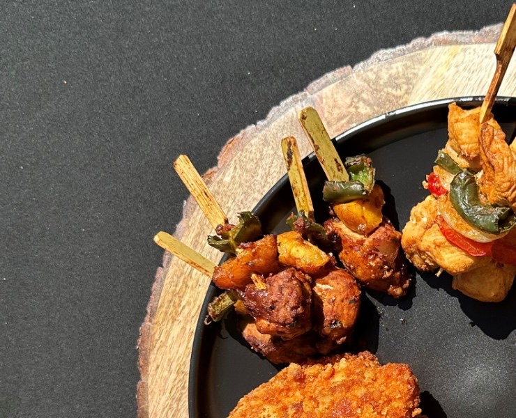 Pork Al Pastor Kabobs