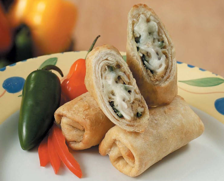 Smoked Chicken Tequila Burrito