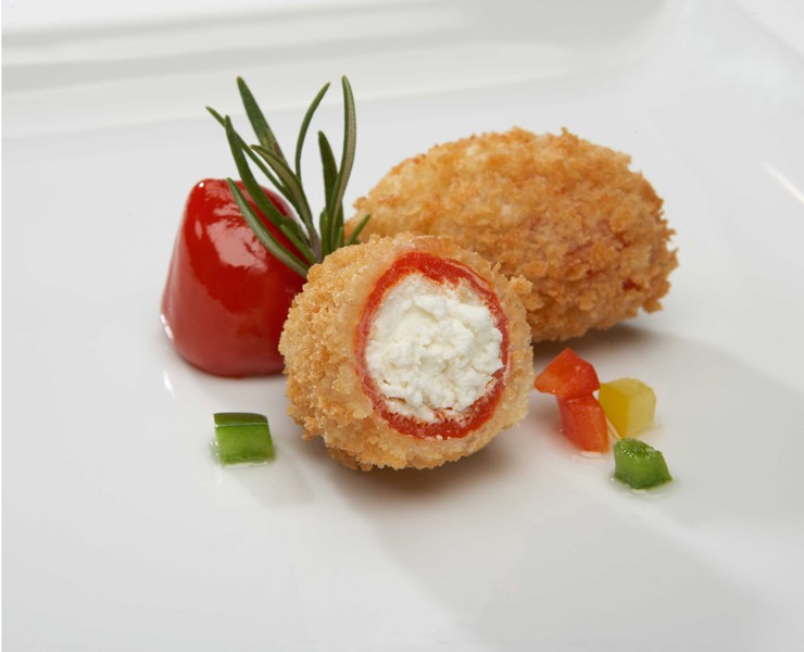 Breaded Parmesan Stuffed Peppadew
