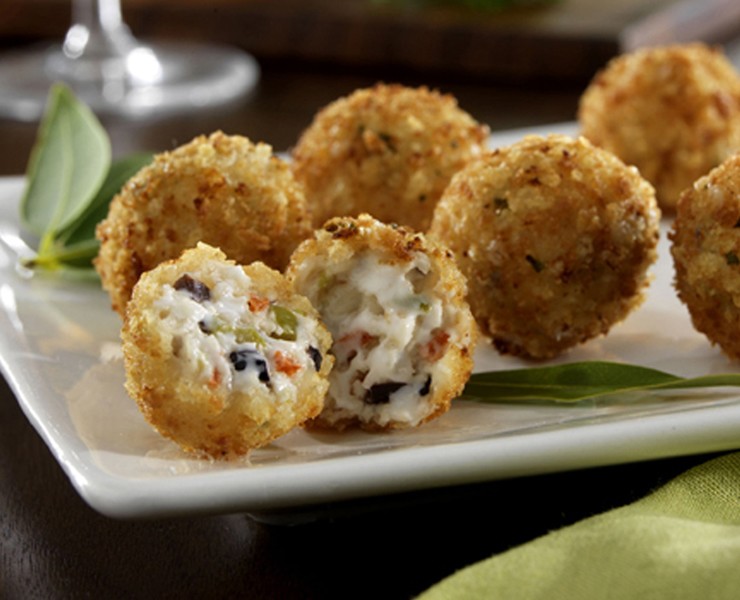 Olive Manchego Bites