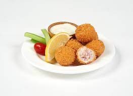 1oz Mini Chicken Cordon Bleu Bites