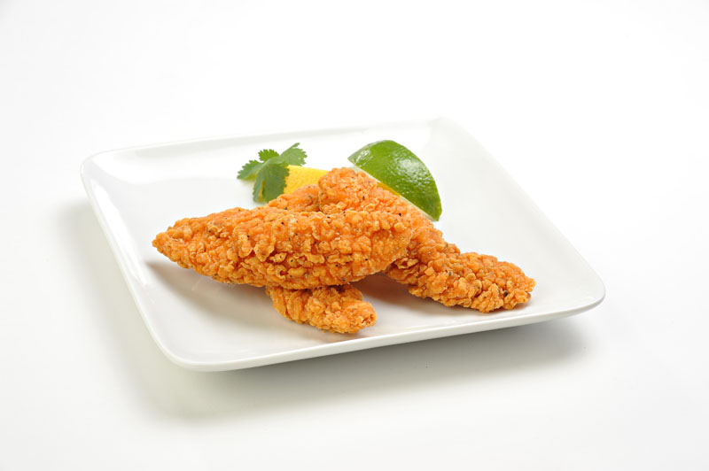 Spicy Breaded Chicken Tender Fritter